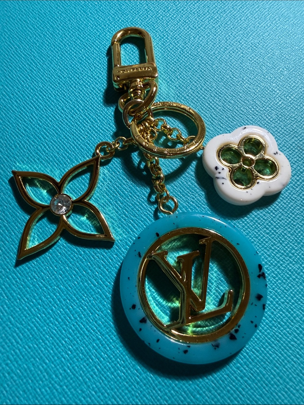 Flower Bag Charm